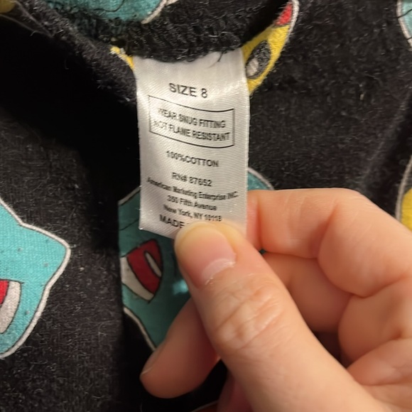 Boys size 8 Pokémon sleep set with short sleeve shirt, pants and shorts - Picture 11 of 12
